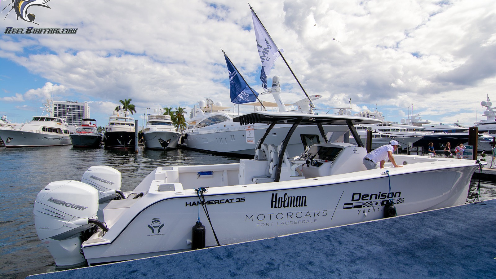 HammerCat 35 Sea Trial at the 2021 Fort Lauderdale International Boat Show
